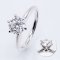 (IGI) 1.07 ct, Lab Grown Diamond, Six Prongs Classic Solitaire Diamond Ring