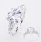 2.5 ct., Cubic Zirconia (CZ), Round Cut