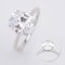 3.0 ct., Cubic Zirconia (CZ), Oval Cut