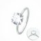 1.0 ct., Cubic Zirconia (CZ), Round Cut