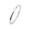 9K White Gold, Plain Ring