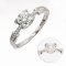 (IGI) 0.54 ct, Laboratory Grown Diamond (Round Brilliant, HPHT, 0.54 ct, D, VVS 2), Lab Grown Diamond (0.06 ct.) Four Prongs Band Design Diamond Ring