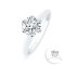 (IGI) 1.01 ct, Laboratory Grown Diamond (Round Brilliant, HPHT, 1.01 ct, D, VS 1), Diamond Ring