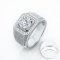 (IGI) 9.79 - 9.85 x 6.07 mm, Laboratory Grown Diamond (Round Brilliant, CVD, 3.63 ct, E, VS 2), Lab Grown Diamond (1.506ct), Diamond Ring