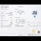 (IGI) 1.04 ct, Laboratory Grown Diamond (Round Brilliant, HPHT, 1.04 ct, D, VS 1), Lab Grown Diamond (0.248ct), Six Prongs Diamond Band Diamond Paved Ring