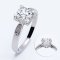(IGI) 1.08 ct., Laboratory Grown Diamond (Round Brilliant, HPHT, 1.08 ct, D, VS 1), Four Prongs Horseshoe Solitaire Diamond Ring