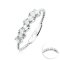 18K Gold, Laboratory Grown Diamond (1.04ct.), Pear Shaped Diamond Band Ring