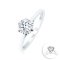 (IGI) 0.55 ct., Laboratory Grown Diamond (Round Brilliant, HPHT, 0.55 ct, D, VVS 2), Six Prongs Solitaire Diamond Ring