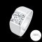 (IGI) 1.01 ct, Laboratory Grown Diamond (Round Brilliant, CVD, 1.01 ct, D, VVS2), Diamond Signet Ring