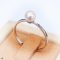Approx. 5.0 mm, Akoya Pearl, Solitaire Pearl Ring