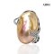 Approx. 14.0 mm up, Fireball Baroque, Freshwater Pearl, La Mer CZ Pearl Ring