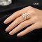 Approx. 2.0 mm - 4.0 mm, AK Pearl and Freshwater Pearl, Firework Pearl Ring