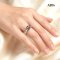 Approx. 8.0 mm, Tahitian Pearl, Solitaire Pearl Ring