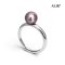 7.9 mm, Slatan Sunburn, Solitaire Pearl Ring