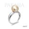 10.3 mm, Gold South Sea Pearl, Solitaire Pearl, Ring