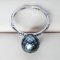 Approx. 8.46 mm, Hanashinju Pearl, Solitiare Pearl Ring