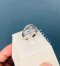 แหวนดวงตาราตรี ไข่มุกตาฮิติน้ำเค็มคัดเกรด สีเทา ทรงกลม ขนาด 10.98 mm เกรด AA+ Luster ดีเยี่ยม ตัวเรือนแหวน เงินแท้ 92.5 ชุบทองคำขาว ประดับเพชร CZ