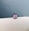 แหวนม่วงลูกแม่ ไข่มุก Edison น้ำจืดคัดเกรด สีม่วง ทรงกลม ขนาดจัมโบ้ 12.80 mm เกรด AA+ Luster ดีเยี่ยม ตัวเรือนแหวน เงินแท้ 92.5 ชุบทองคำขาว