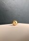 (เปิดขายเฉพาะในกลุ่ม) แหวน Open Ring โบว์ใหญ่ ประดับเพชร CZ ไข่มุก South Sea น้ำเค็มคัดเกรด สีทอง Middle - Deep Gold ทรงเกือบกลม ขนาดจัมโบ้ 12.30 mm เกรด AA+ (ไข่มุกผ่านการรับรองจากสถาบัน GIA) Luster ดีเยี่ยม ตัวเรือนแหวนแบบ Open Ring เงินแท้ 92.5 ชุบทอง