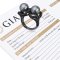 (GIA) 10.60 x 10.35 mm and 10.85 x 10.47 mm Tahitian Pearl Ring