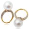 13.95 mm , South Sea Pearl (Sphere) , Solitaire Pearl Ring