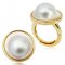 21.18 mm, Mabe Blister Pearl, Solitaire Pearl Ring