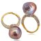Approx.14.0 mm, Edison Pearl, Solitaire Pearl Ring