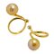 Approx. 12.38 mm, South Sea Pearl, Solitaire Pearl Open Ring
