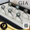 [ GIA ] แหวนมุกเม็ดเดี่ยว ไข่มุกตาฮิติน้ำเค็มคัดเกรด สีดำ ทรงกลม ขนาด 8.5-9 mm เกรด AA+ [ไข่มุกผ่านการตรวจรับรองคุณภาพจาก สถาบัน GIA (Code: 0099-0113/ 1,701)] ตัวเรือนแหวนเกลี้ยง เงินแท้ 92.5 ชุบทองคำขาว / 12.5.64