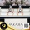 แหวนไข่มุกเม็ดเดี่ยว ฐานเปลประดับพลอยแท้ White Topaz ไข่มุกตาฮิติ น้ำเค็มคัดเกรด สีเทา ทรงเกือบกลม ขนาด 9 mm เกรด AA+ ตัวเรือนแหวนเรียบ ฐานรองไข่มุกทรงเปล เงินแท้ 92.5 ชุบ Pink Gold ประดับพลอยแท้ White Topaz 0.2 ct. / 16.6.64