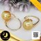 แหวนทองริบบิ้นไขว้ ไข่มุก South Sea เม็ดเดี่ยว สีทอง-Dark Golden ทรงกลม ขนาด 12.5 mm เกรด AA+ ตัวเรือนแหวนริบบิ้นไขว้ ทองแท้ 18k (น้ำหนักทอง 2.03g) ตัวเรือนแหวนขนาด 55.5 สามารถปรับลดขนาดลงได้ถึง 45 / 21.7.64