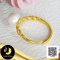 แหวนบ่าเกลียวไข่มุกเม็ดเดี่ยว ไข่มุกน้ำจืดคัดเกรด สีขาว ทรงกลม ขนาด 7.5 mm เกรด AAA ตัวเรือนแหวนบ่าเกลียว เงินแท้ 92.5 ชุบทอง / 8.8.64