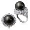 แหวนไข่มุก Tahitian Pearl  Collection "Rising Star"