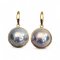 Approx. 13.0 mm up, Amami Oshima Mabe Pearl, Station Pearl & Diamond Necklace and Earrings