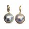 Approx. 13.0 mm up, Amami Oshima Mabe Pearl, Station Pearl & Diamond Necklace and Earrings