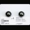 Approx. 8.0 -9.0  mm, Tahitian Pearl, Pair Pearl