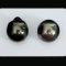 14.82 - 14.84 mm, Tahitian Pearl, Pair Pearl