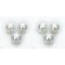 Approx. 10.0 mm, White South Sea Pearl, Trio Pearls