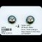 Approx. 9.0 mm, Tahitian Pearl, Pair Pearl