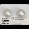 Approx. 12.0 -13.0 mm, Broome Lot, White South Sea Pearl, Pair Pearl