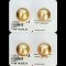 Approx. 13.0 mm, Oriental Odyssey Lot, Gold South Sea Pearl, Pair Pearl