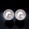 (PSL) Approx. 7.5 mm, Aurora Hanadama, Pair Pearl