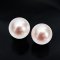 (PSL) Approx. 7.7 mm, Aurora Hanadama, Pair Pearl