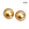 (PSL) (Amami Oshima) Approx. 10.2 mm, Aurora Moon Rainbow, Pair Pearl