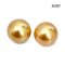 (PSL) (Amami Oshima) Approx. 10.6 mm, Aurora Moon Rainbow, Pair Pearl