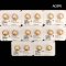 Approx. 12.0 - 13.0 mm, Gold South Sea Pearl, Pair Pearl