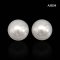 (GIA) 12.40 x 12.20 mm and 12.67 x 12.46 mm, White South Sea Pearl, Pair Pearl