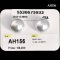 (GIA) 12.24 x 12.05 mm and 12.58 x 12.15 mm, Swan Lot, White South Sea Pearl, Pair Pearl