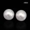 (GIA) 12.28 x 12.11 mm and 12.36 x 12.18 mm, Swan Lot, White South Sea Pearl, Pair Pearl