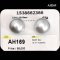 (GIA) 13.41 mm and 13.80 x 13.80 x 13.69 mm, Swan Lot, White South Sea Pearl, Pair Pearl